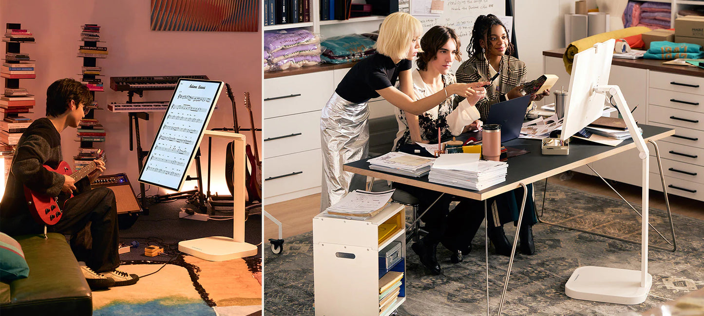 31,5-Zoll-4K-UHD-IPS-Touchscreen-Smartmonitor (mit mobilem Standfuß)