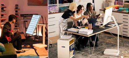 31,5-Zoll-4K-UHD-IPS-Touchscreen-Smartmonitor (mit mobilem Standfuß)